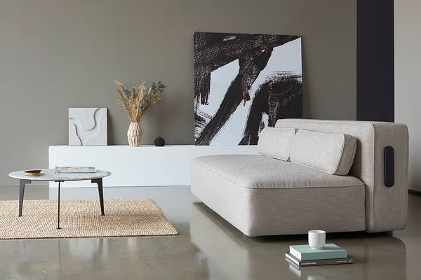 Schlafsofa Yonata Webstoff Phobos: Latte