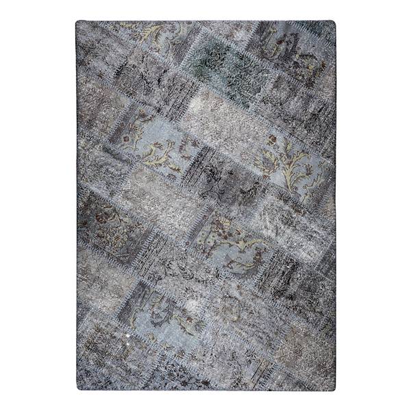 Wollteppich My Spirit Typ M Wolle - Silber - 120 x 170 cm
