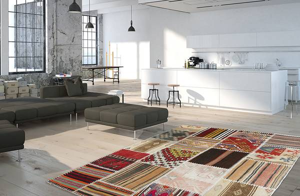 Tapis en laine My Spirit - Type J Laine - Multicolore