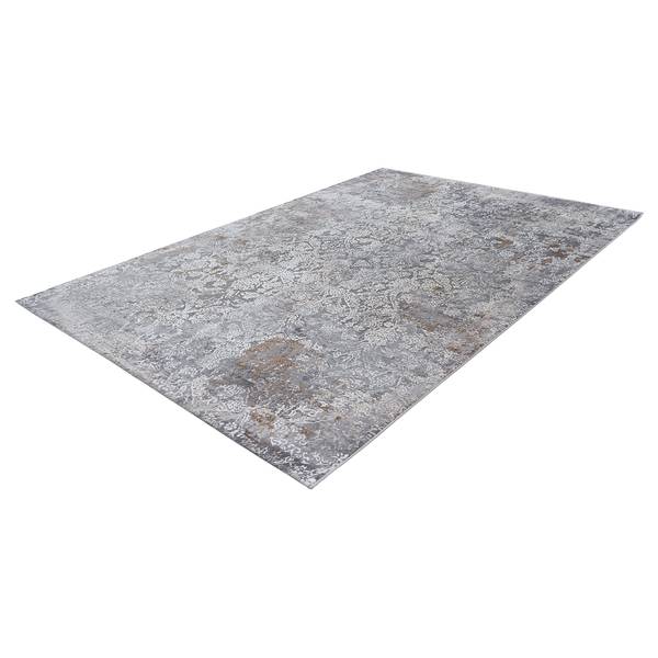 Tappeto a pelo corto My Jewel A Seta di bambù / Acrilico - tortora - 80 x 150 cm