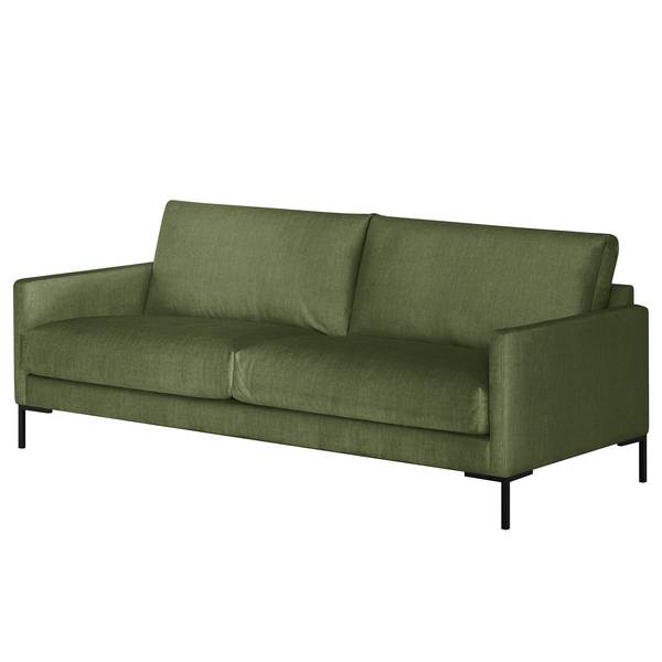 3-Sitzer Sofa Belmonte Microfaser Valeria: Wintermoos - Breite: 196 cm
