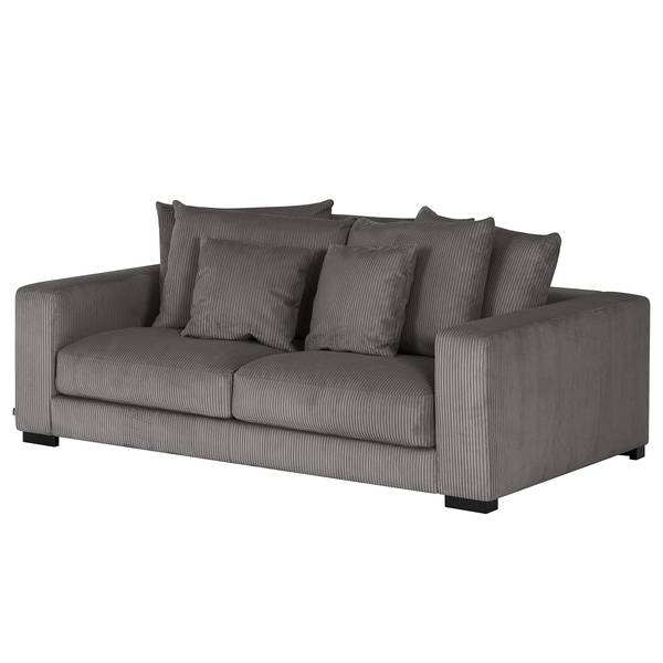 2,5-Sitzer Sofa Sintra Cordstoff Lola: Grau
