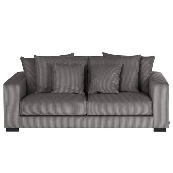 2,5-Sitzer Sofa Sintra Cordstoff Lola: Grau