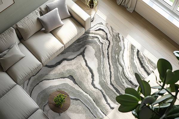 Tapis de couloir My Bologna - Type B Polypropylène / Polyester - Vert