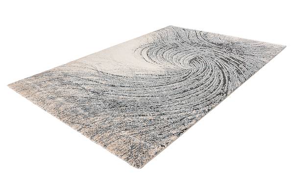 Tapis à poils courts My Bologna - Type C Polypropylène / Polyester - Bleu - 160 x 230 cm