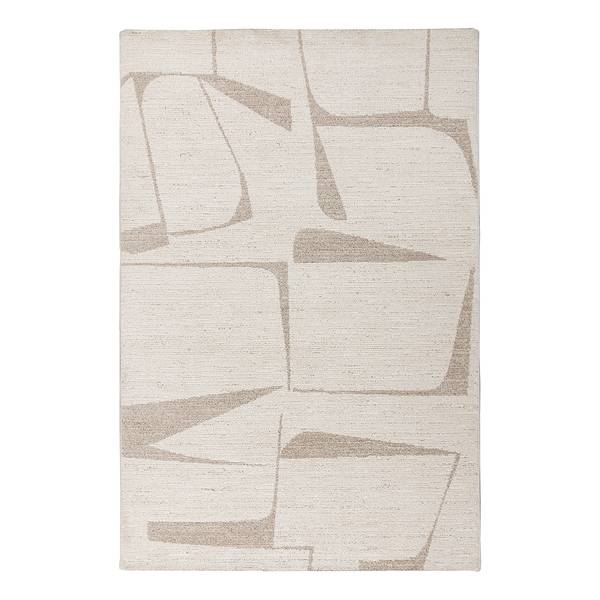 Laagpolig vloerkleed My Parma type A polypropeen/polyester - crèmekleurig - 120 x 170 cm