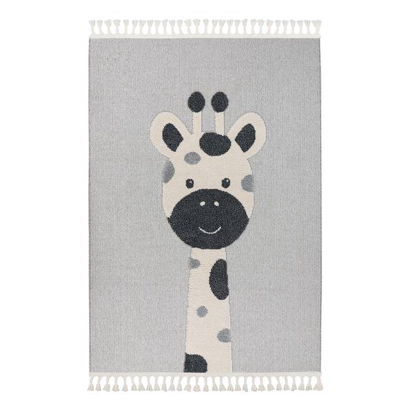 Tappeto per cameretta My Fano Gira Polipropilene - Grigio; nero - 160 x 230 cm