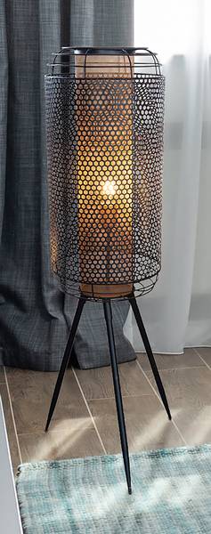 Lampada da terra Denton Ferro - 1 punti luce