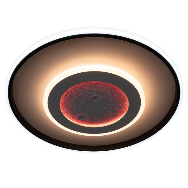 LED-Deckenleuchte Livana PVC / Eisen - 3-flammig