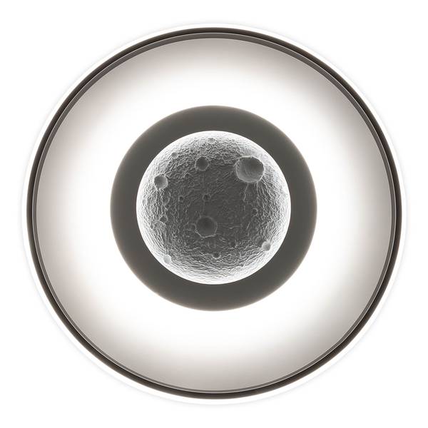 LED-Deckenleuchte Livana PVC / Eisen - 3-flammig