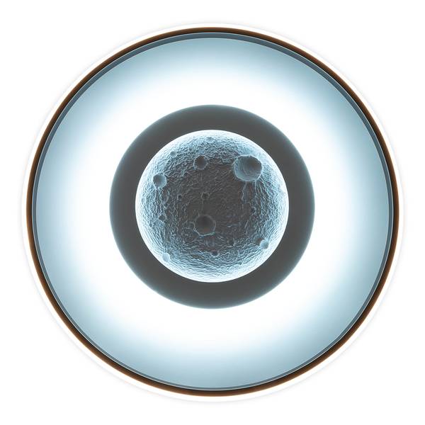 LED-Deckenleuchte Livana PVC / Eisen - 3-flammig