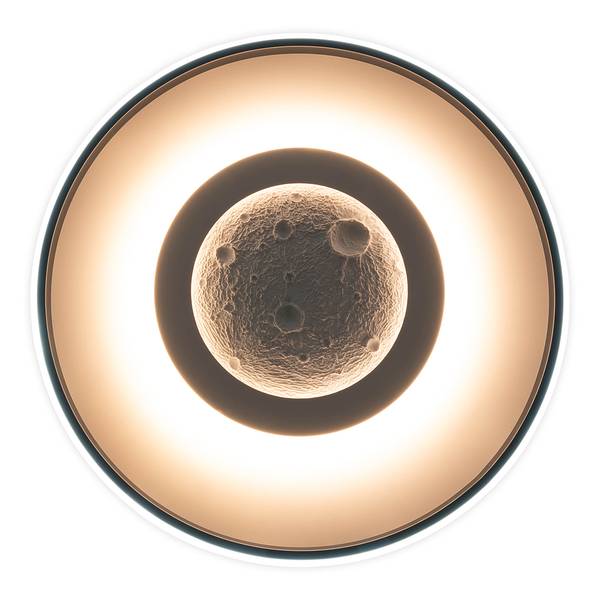 LED-Deckenleuchte Livana PVC / Eisen - 3-flammig