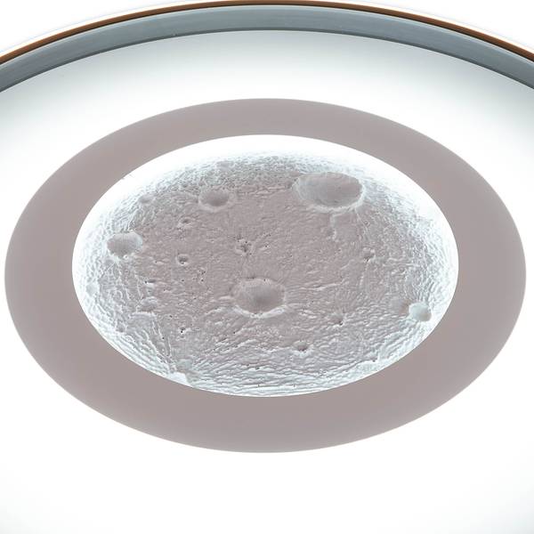 LED-Deckenleuchte Livana PVC / Eisen - 3-flammig