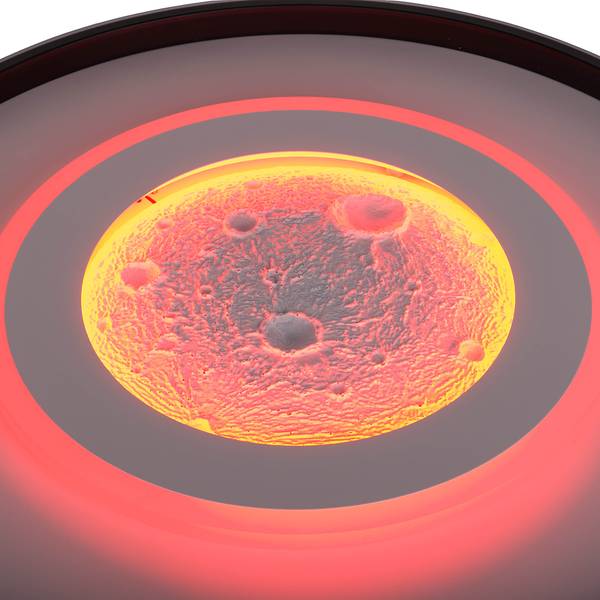 LED-Deckenleuchte Livana PVC / Eisen - 3-flammig