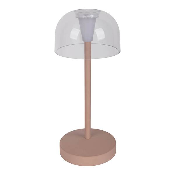 Lampada tavolo LED Gomba Set da 2 Vetro acrilico / Acciaio - 1 punto luce - Beige