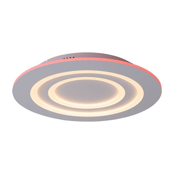 Plafonnier LED Mirel Plexiglas / Aluminium - 3 ampoules