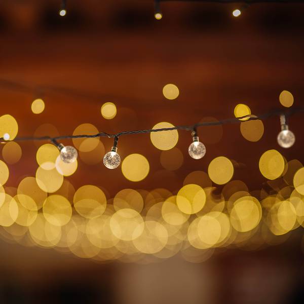 Catena luminosa LED Becul Vetro acrilico - 50 punto luce