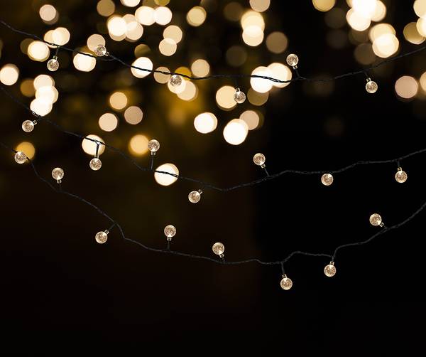 Catena luminosa LED Becul Vetro acrilico - 50 punto luce