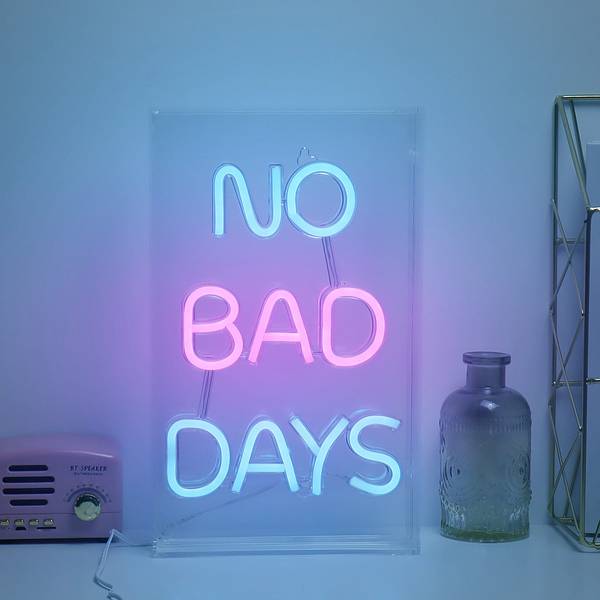 Lampada tavolo LED No Bad Days Vetro acrilico - 1 punto luce