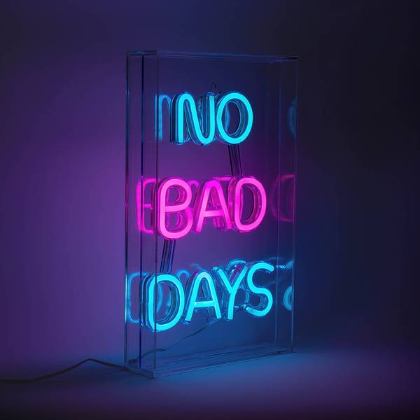 Lampada tavolo LED No Bad Days Vetro acrilico - 1 punto luce