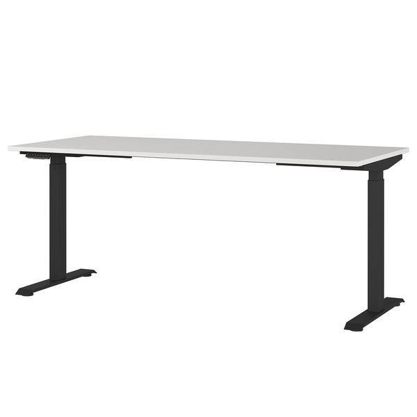 Bureau réglable en hauteur Agenda Gris - 180 x 72 x 80 cm