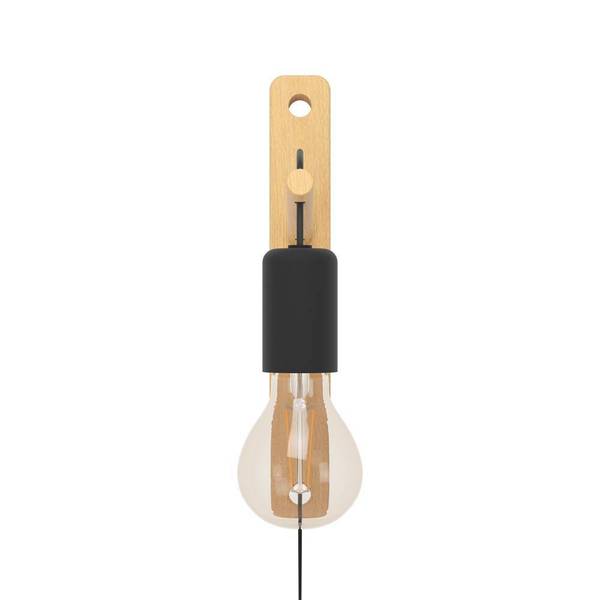Lampada da parete Pockley Acciaio - 1 punti luce