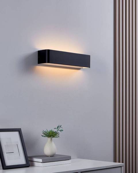 Lampada da parete LED Sania A Materiale plastico / Alluminio - 1 punti luce - Larghezza: 37 cm