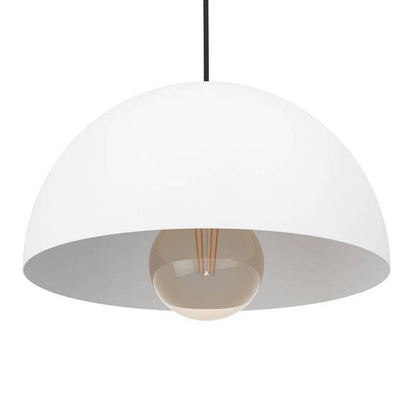 Pendelleuchte Gaetano Stahl - 1-flammig - Durchmesser: 30 cm