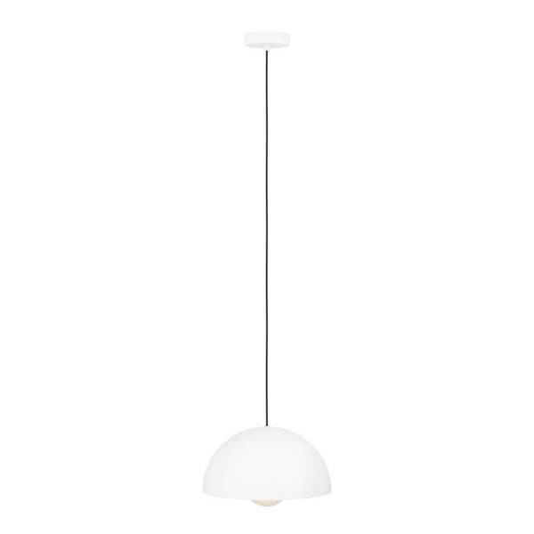 Pendelleuchte Gaetano Stahl - 1-flammig - Durchmesser: 30 cm