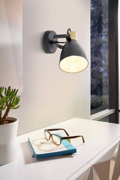 Plafondlamp Coswarth staal - Aantal lichtbronnen: 1