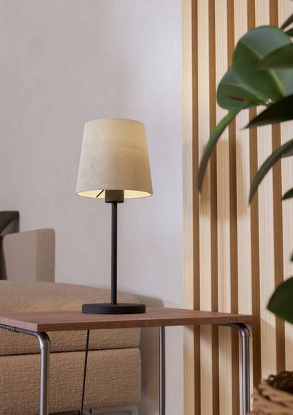 Tafellamp Febres mengweefsel/staal - 1-lichts