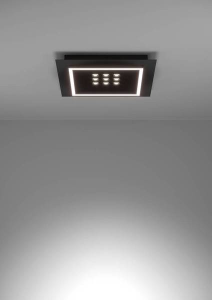 LED-Deckenleuchte Balazote Polycarbonat / Stahl - 10-flammig