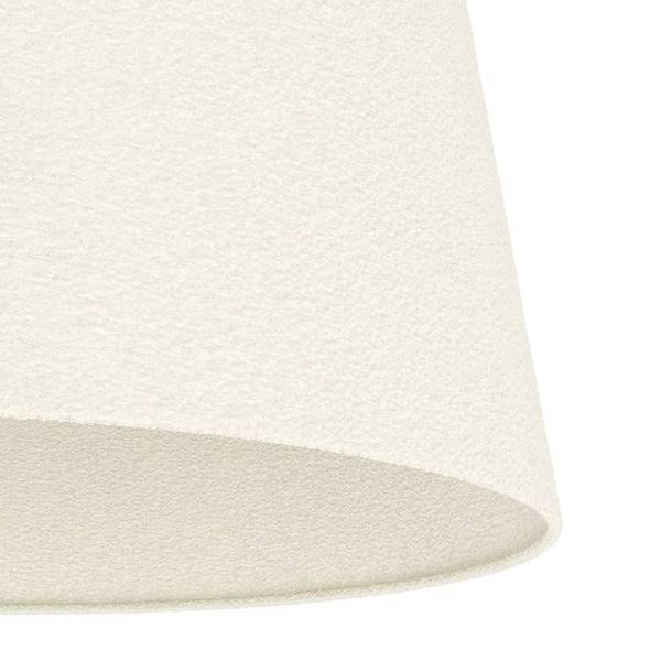 Plafondlamp Febres mengweefsel/staal - 1-lichts