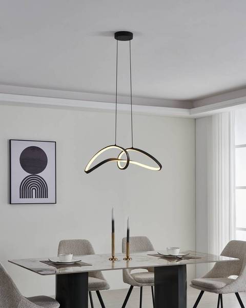 Lampada sospensione LED Calarossa Policarbonato / Acciaio - 1 punto luce