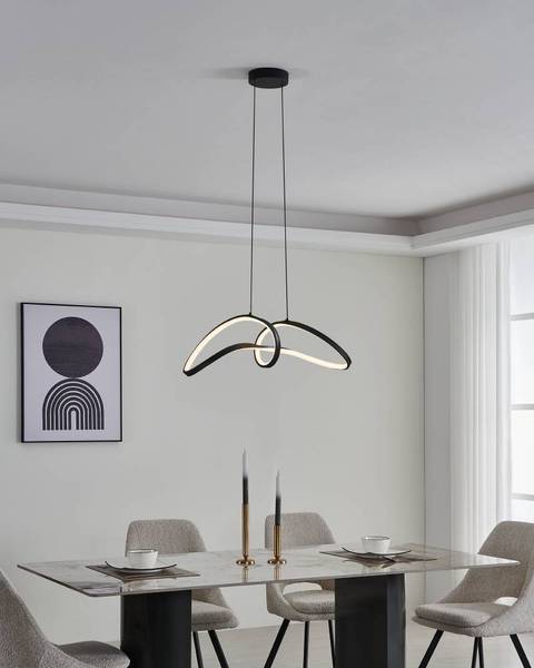 Lampada sospensione LED Calarossa Policarbonato / Acciaio - 1 punto luce