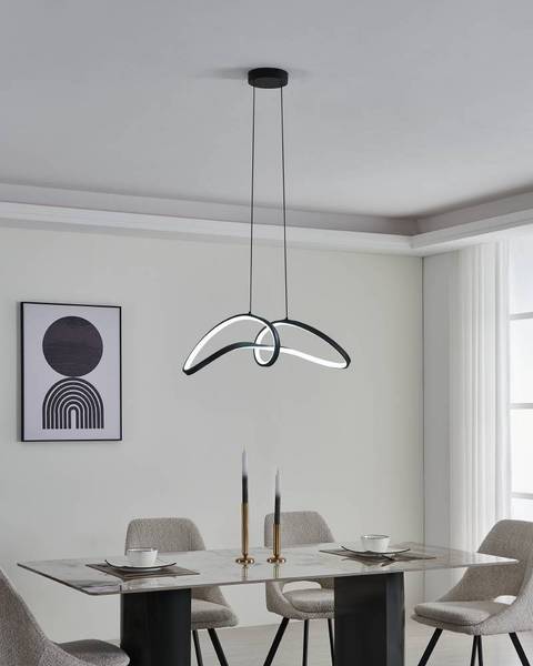 Lampada sospensione LED Calarossa Policarbonato / Acciaio - 1 punto luce