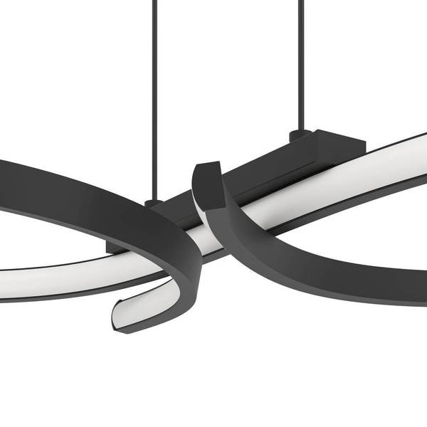 LED-Pendelleuchte Serpins Polycarbonat / Stahl - 1-flammig