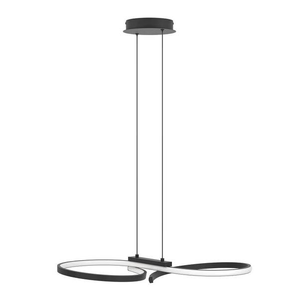LED-Pendelleuchte Serpins Polycarbonat / Stahl - 1-flammig