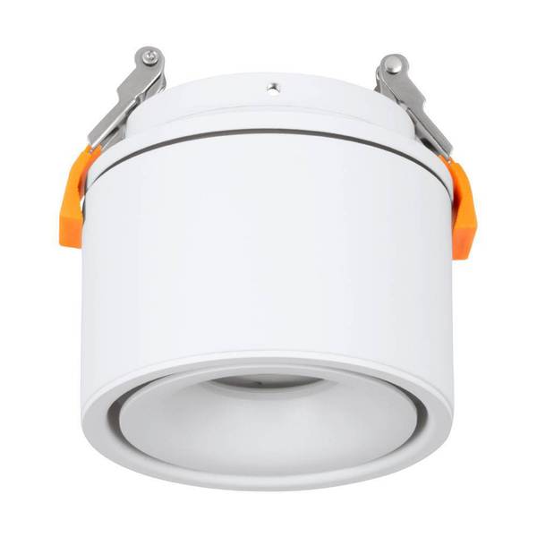 Lampada da soffitto LED Bohoyo Policarbonato / Alluminio - 1 punto luce - Bianco