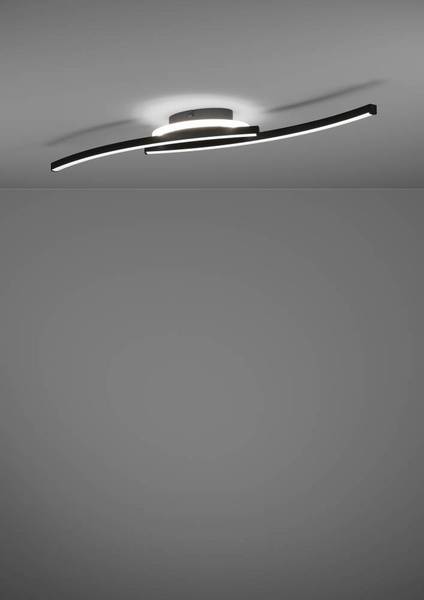 Lampada da soffitto LED Lungolago B Acciaio / Policarbonato - 1 punto luce