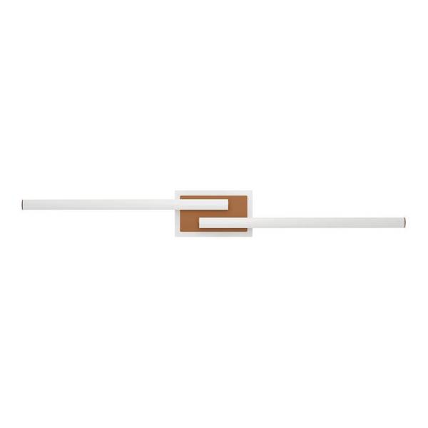 Lampada da soffitto LED Lungolago C Acciaio / Policarbonato - 1 punto luce