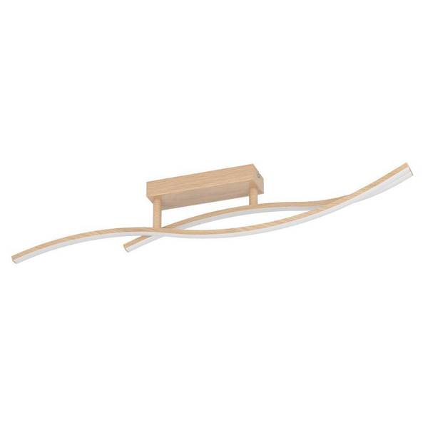 Lampada da soffitto LED Grisolia B Acciaio / Policarbonato - 1 punto luce