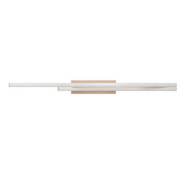 Lampada da soffitto LED Grisolia B Acciaio / Policarbonato - 1 punto luce