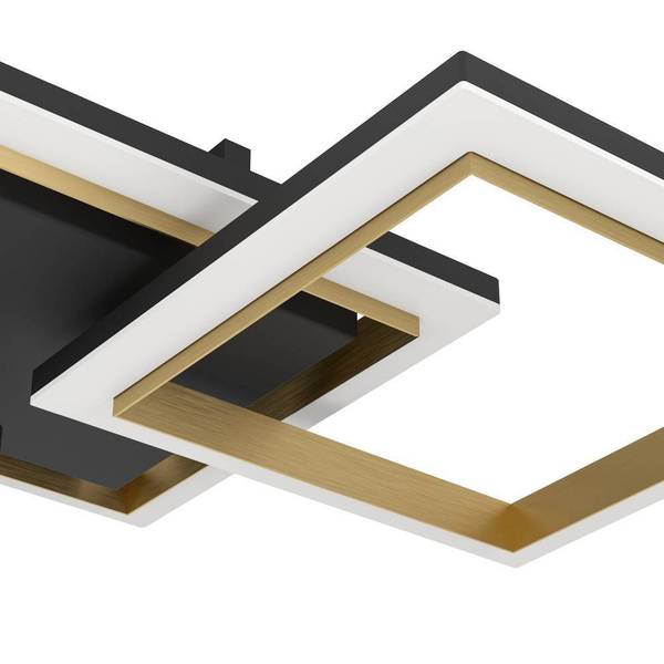LED-Deckenleuchte Calliera Typ A Polycarbonat / Stahl - 1-flammig