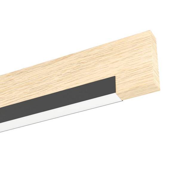 LED-Deckenleuchte Camacho Kunststoff / Stahl - 2-flammig