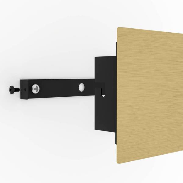 Lampada da parete LED Talamello B Alluminio - 1 punti luce