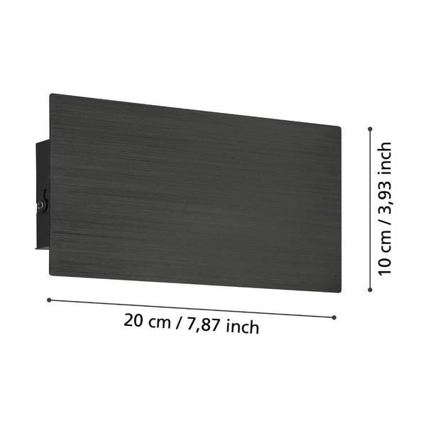 Lampada da parete LED Talamello A Alluminio - 1 punti luce