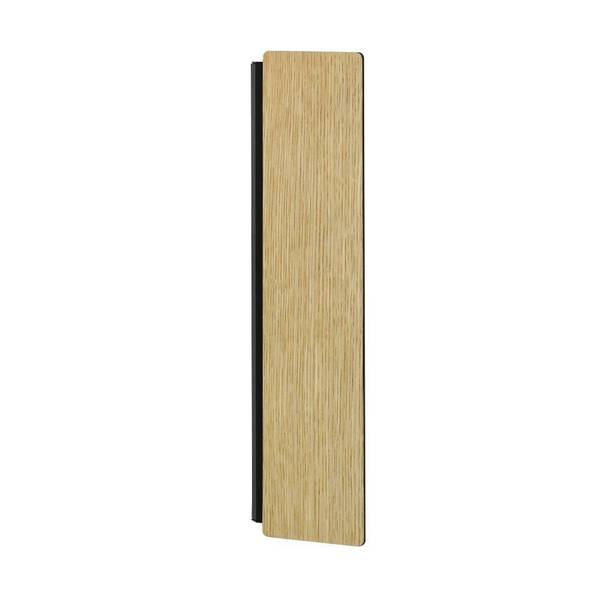 Lampada da parete LED Zubialde Acciaio - 1 punti luce