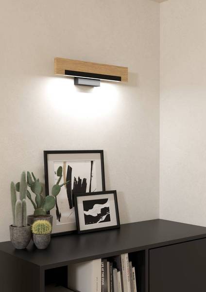 Lampada da parete LED Camacho Materiale plastico / Acciaio - 1 punti luce