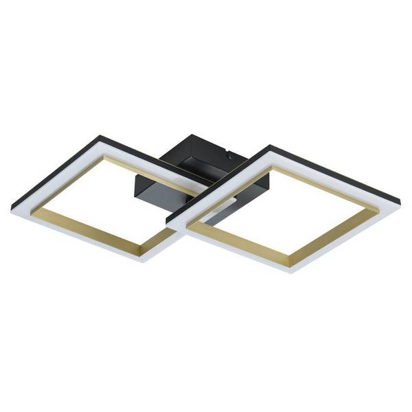Lampada da soffitto LED Calliera G Acciaio / Policarbonato - 1 punto luce